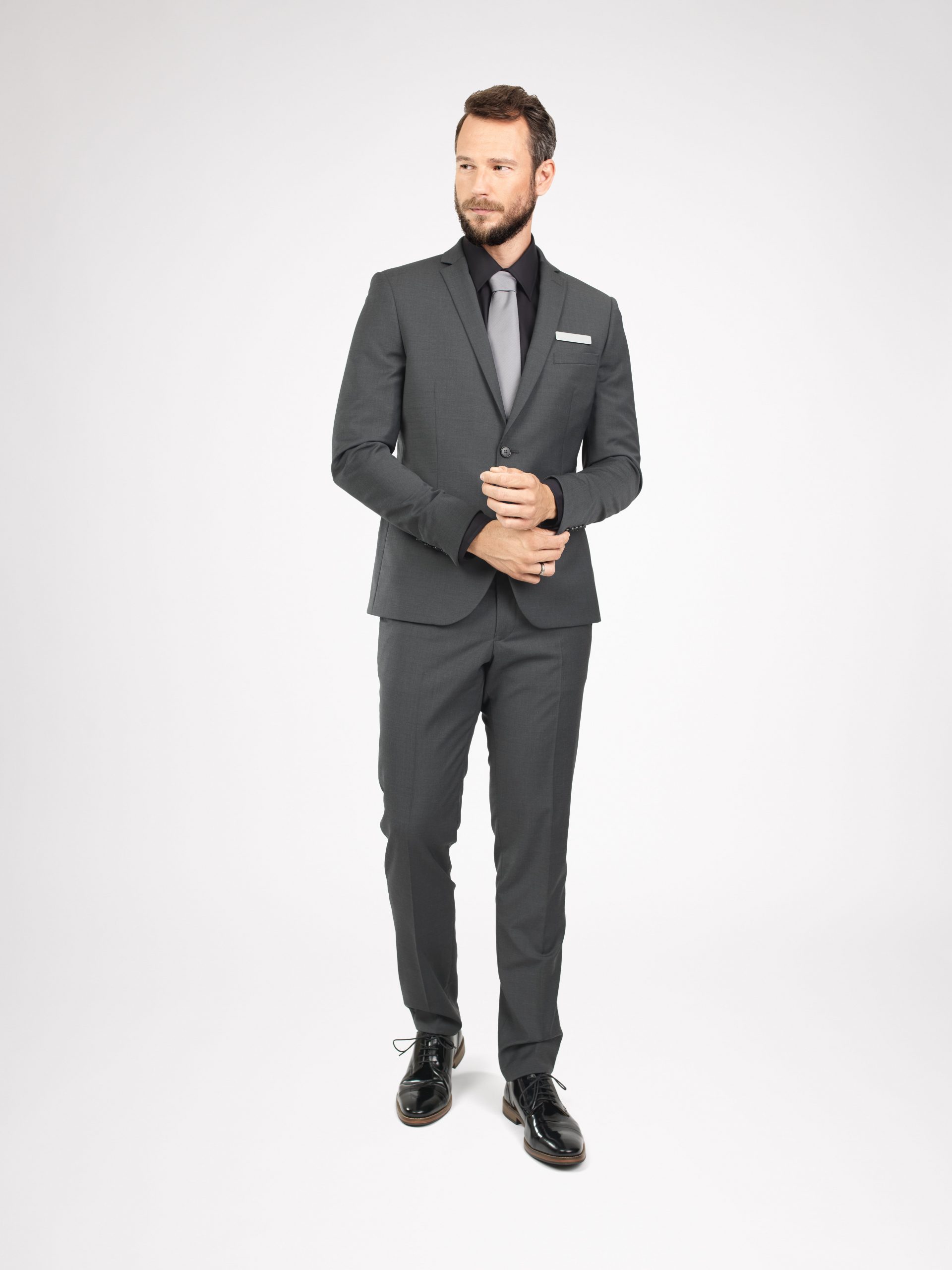 Slim fit trousers