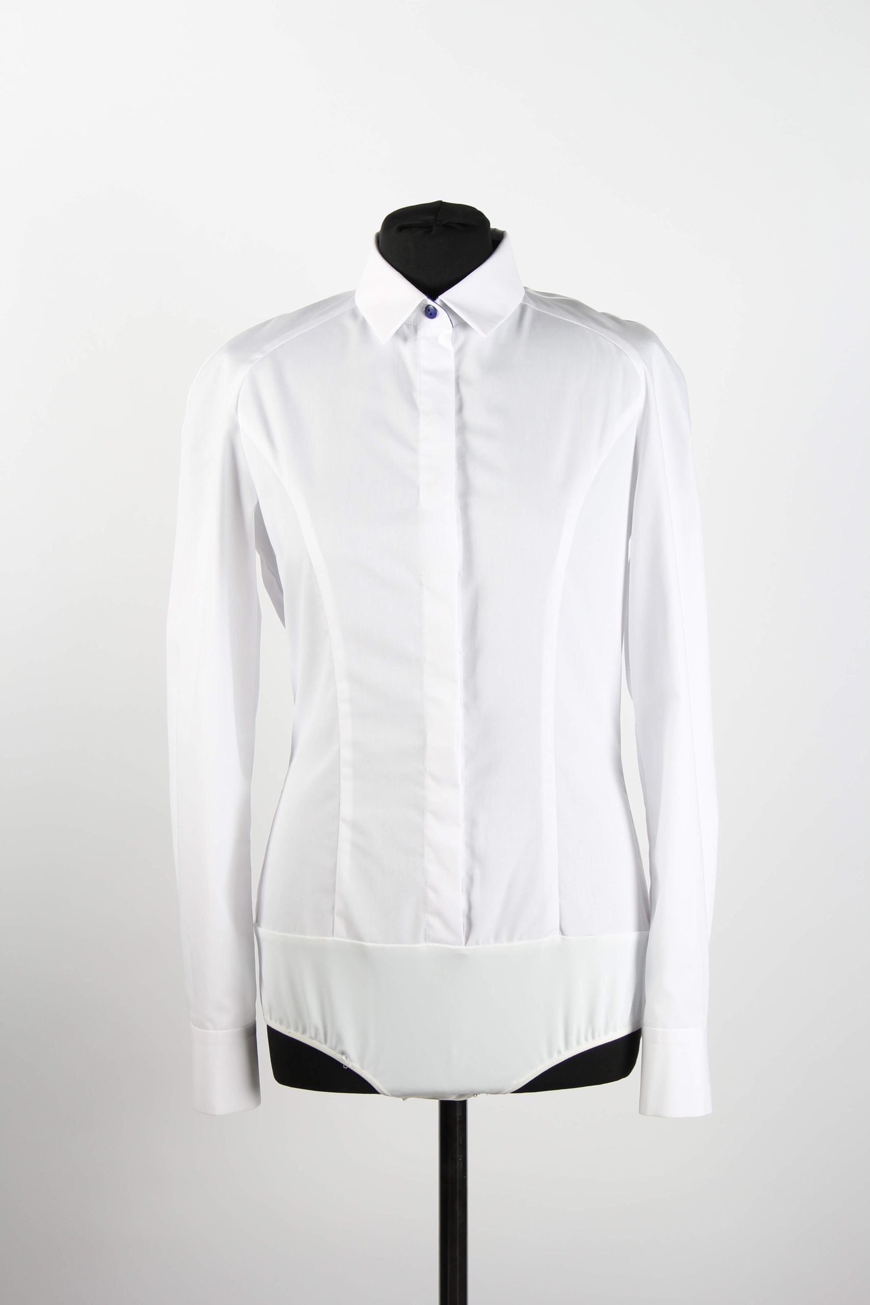 Cabin crew female body blouse long sleeves