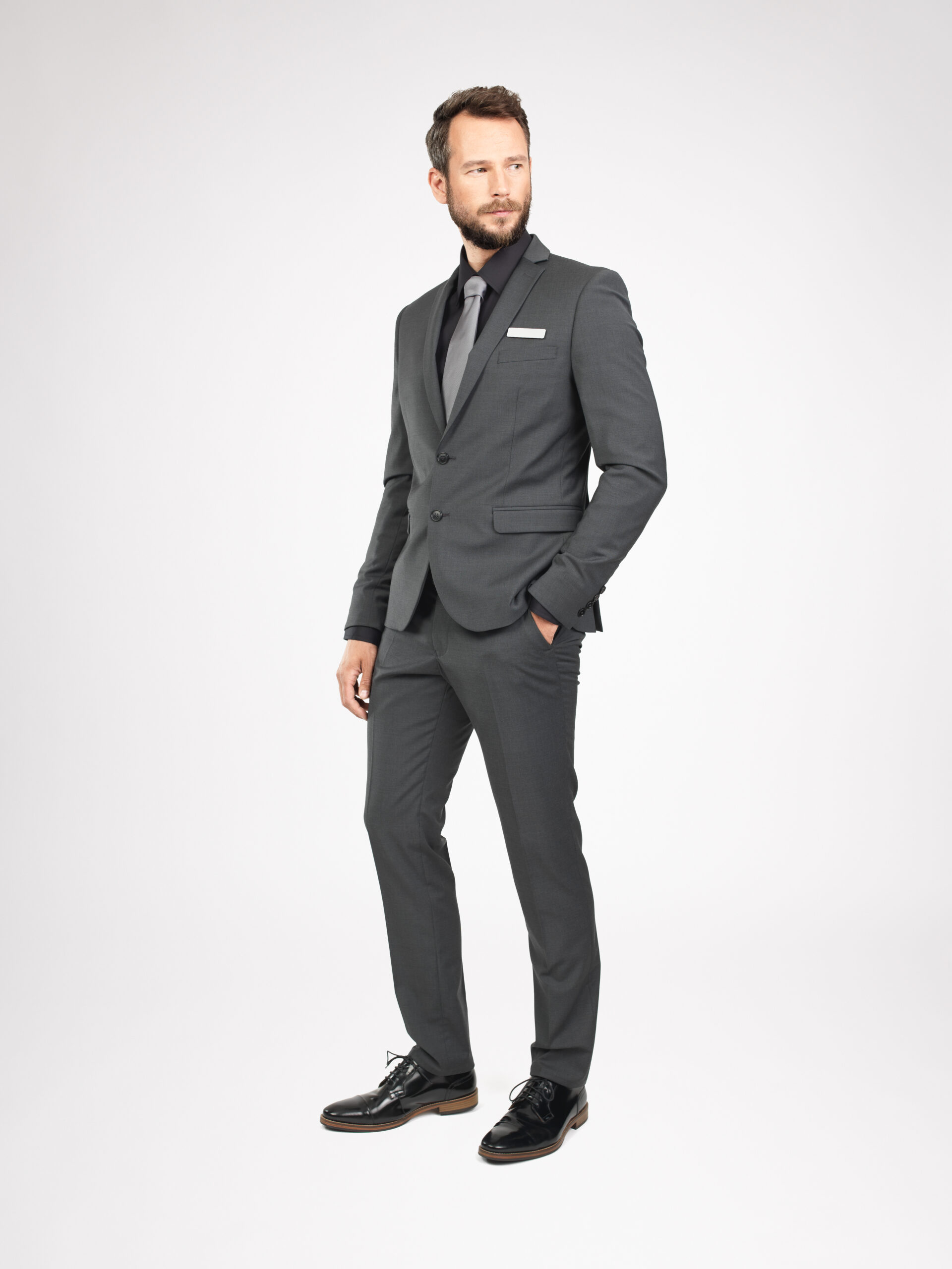 Slim-fit silueto švarkas